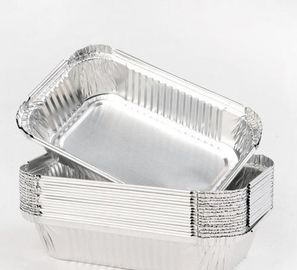 Disposable Food Aluminium Foil Container Good Appearance For Food Package
