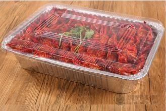 Recycle Foil Food Storage Containers , Catering Aluminium Foil Pie Dishes Eco Friendly
